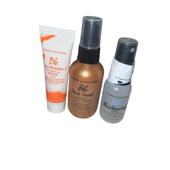 NWT TRAVEL Bumble and Bumble Hair Set of 3 - Picture 1 of 4
